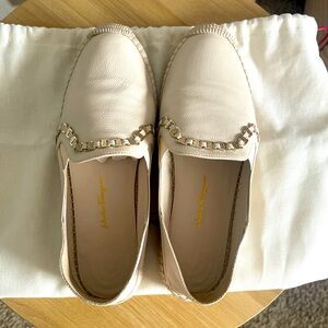 Brand new Salvatore Ferragamo beige Espadrilles.